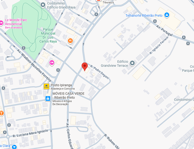 Localização do Colégio Einstein no Google Maps