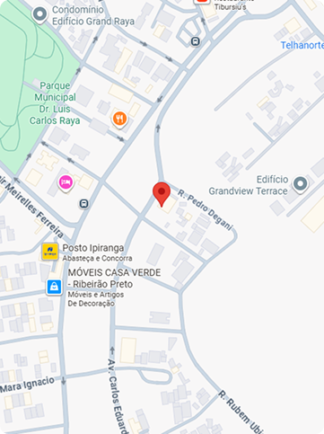 Localização do Colégio Einstein no Google Maps